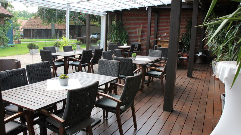 Der Wintergarten des Büchtmannshof - für bis zu 40 Personen