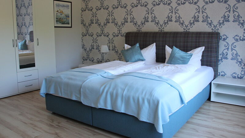 Zimmer auf dem Büchtmannshof - Doppelbett